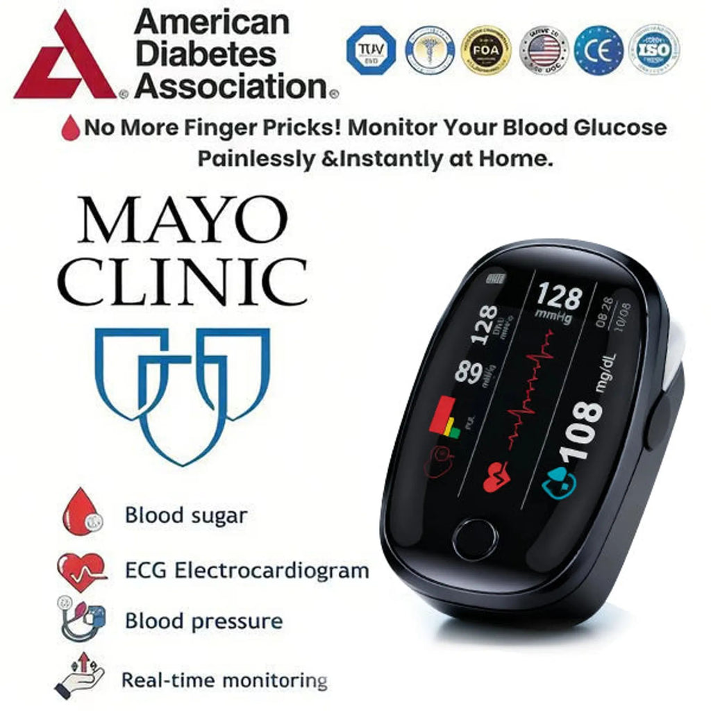 Non-Invasive Blood Glucose Meter| Imported from USA | 🚨Limited Stock Available🚨