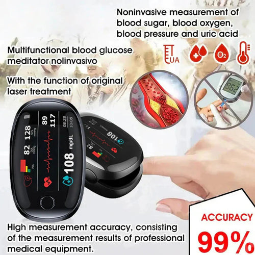 Non-Invasive Blood Glucose Meter| Imported from USA | 🚨Limited Stock Available🚨